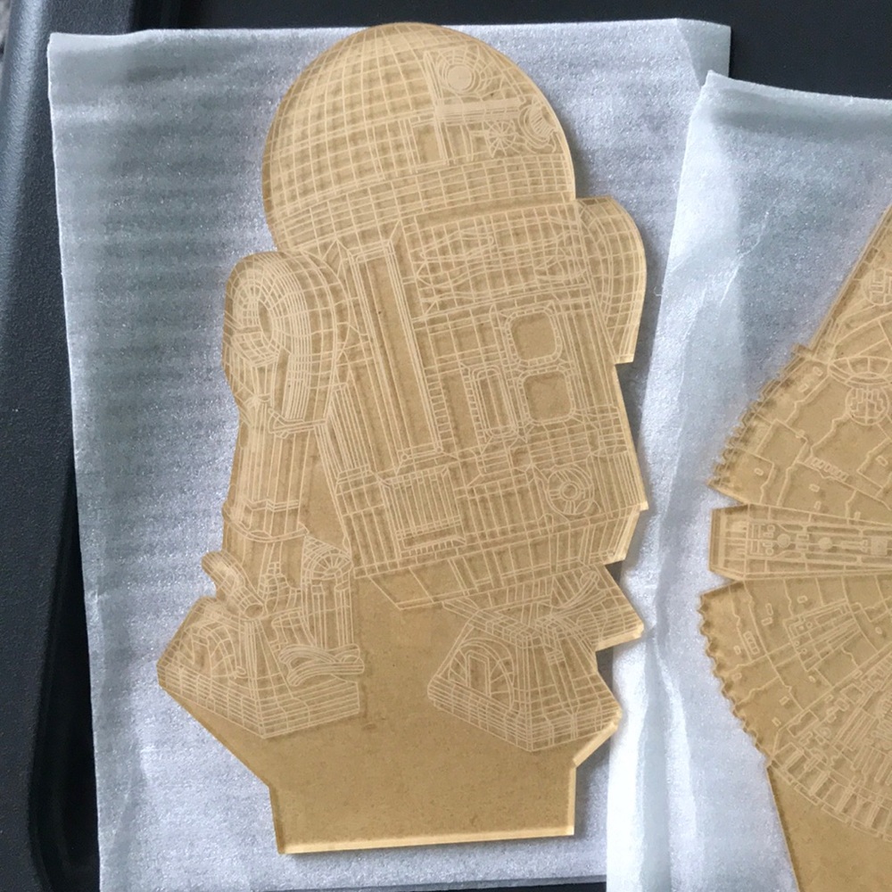 Star Wars LED Standing Light Display - Picture 2 of 6